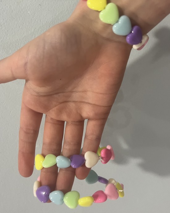 Pastel Heart Bracelet
